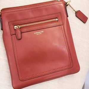 Coach - Leather Crossbody Bag